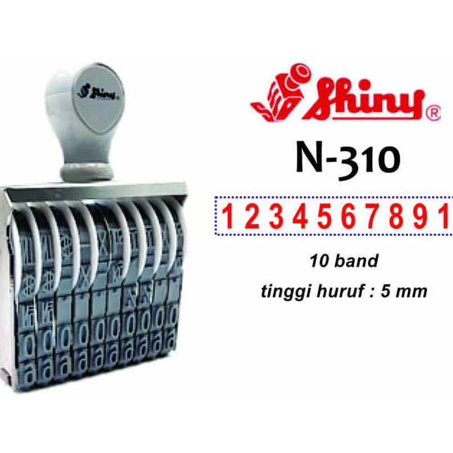 

Buruan Bayar Stempel Shiny N31 N31 Angka 1 digit