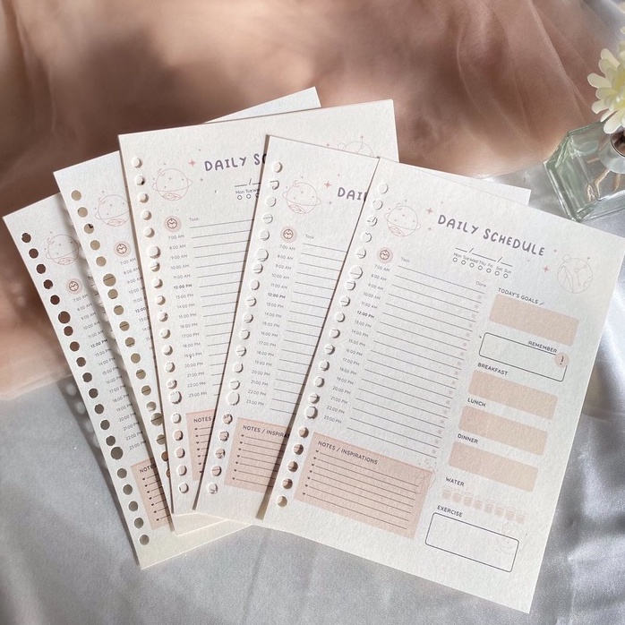 

Trend Dicari Daily Planner A5 LOOSE LEAF Isi Binder Perencanaan Harian Buku Jurnal Planner Study Planner