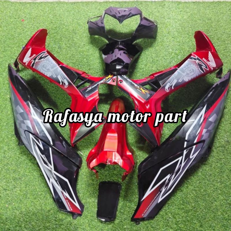 Cover Full Body Honda Supra X 125 Batman/Full Body Supra X 125/Body Supra X 125 Batman