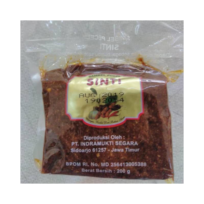 

bumbu pecel sinti