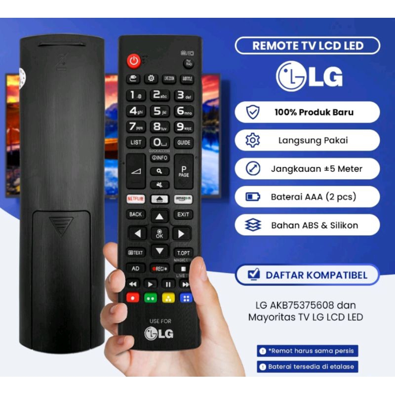 Remote TV LED LG Smart 24 32 43 50 inch