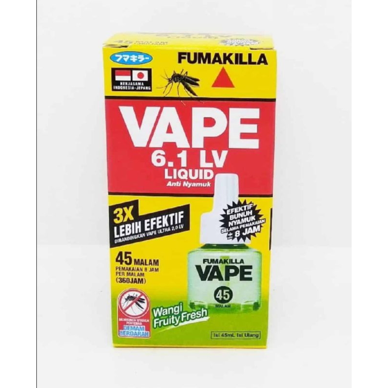 FUMAKILLA Refill Liquid Anti Nyamuk 45 malam Fruity Fresh