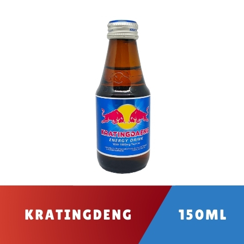 

Kratingdaeng Energi Drink minuman suplemen kesehatan botol 150ml