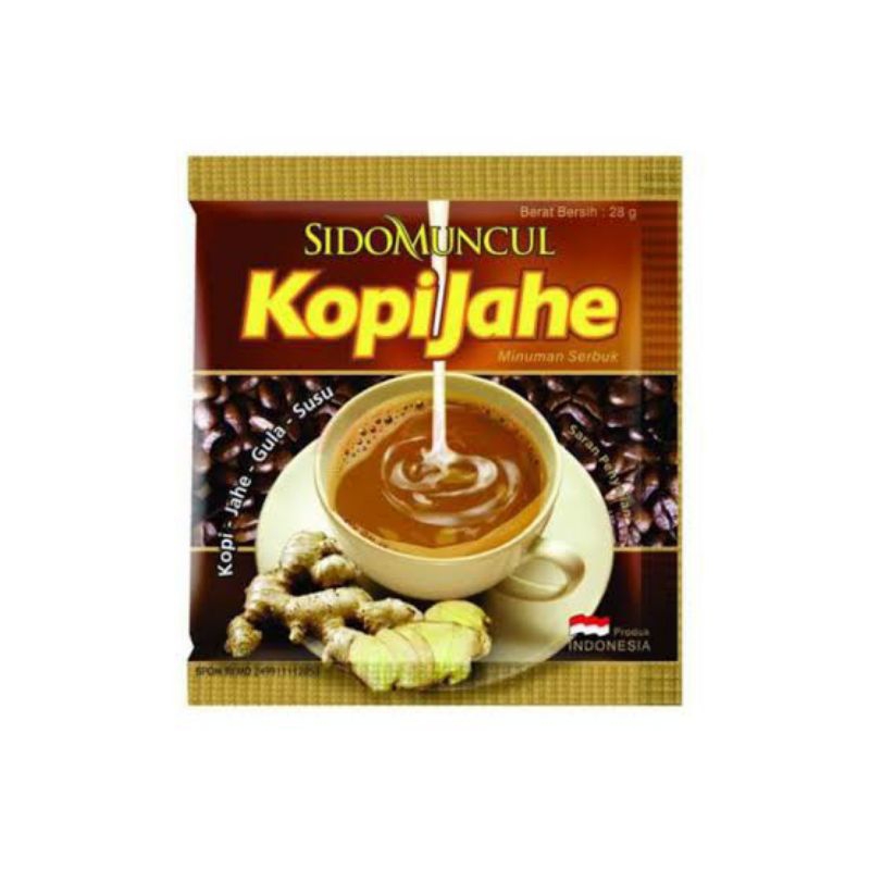 

Sidomuncul Kopi Jahe 10 x 28g