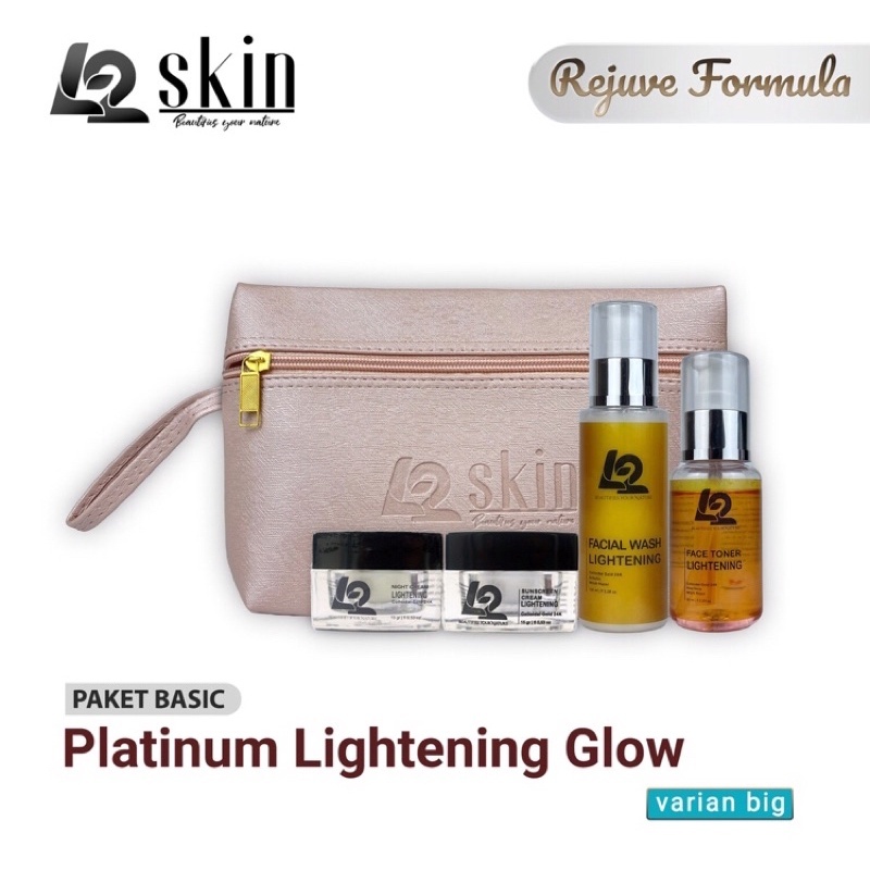 Skincare L2Skin - Paket Platinum Lightening Glow (BIG)