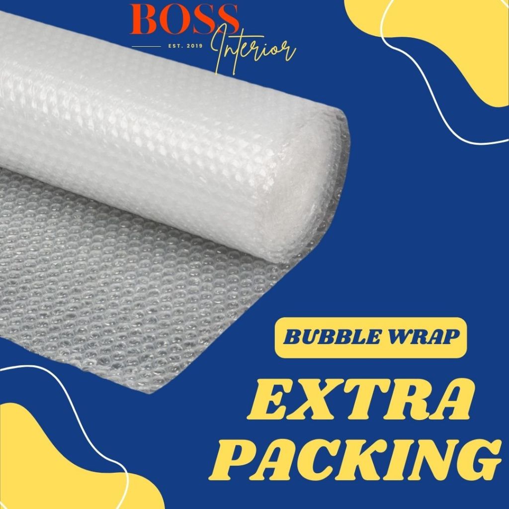 

EXTRA PACKING BUBBLE WRAP DAN KARDUS