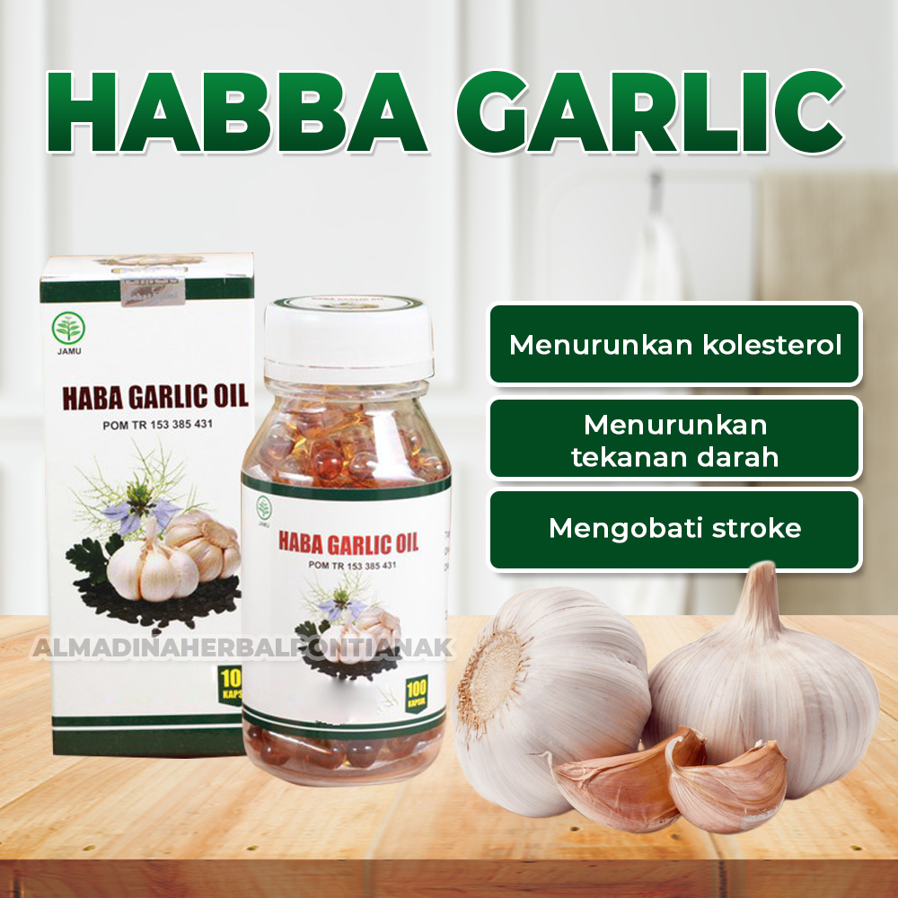 

HABBA GARLIC OIL 100 KAPSUL