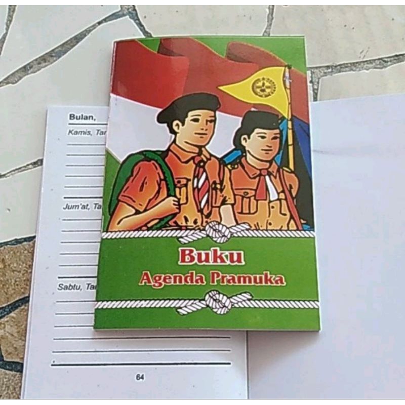 

Buku agenda pramuka hijau hvs 64 halaman 20 biji