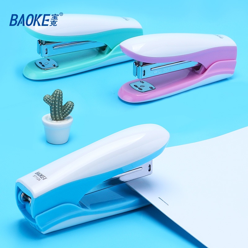 

BAOKE Staples Stapler Tahan Lama Durable 25 lembar Lucu ST1124