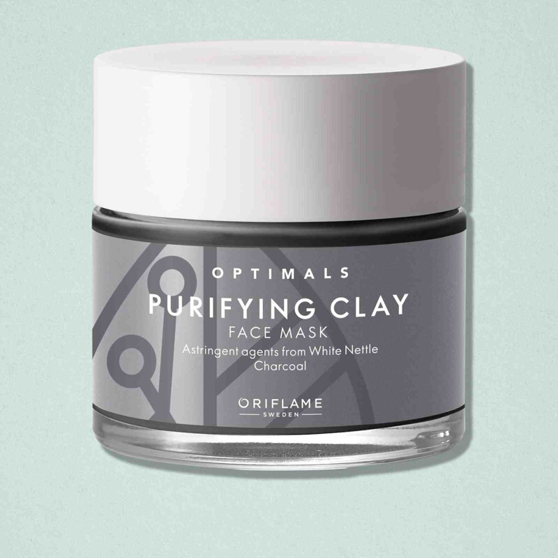 OPTIMALS Purifying Clay Face Mask ORIFLAME | SKINCARE | KOSMETIK | KECANTIKAN | PERAWATAN KULIT | NR