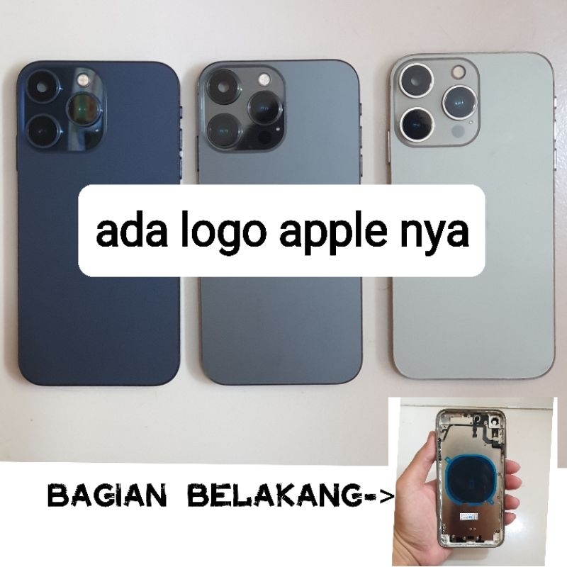 Housing ip  XR to 15PRO free case transparan