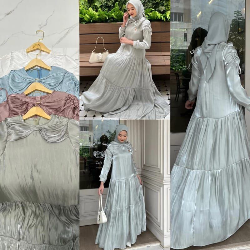 GLADYS MAXI BABY SHIMER GAMIS REMAJA GAMIS KONDANGAN GAMIS BRIDESMAID