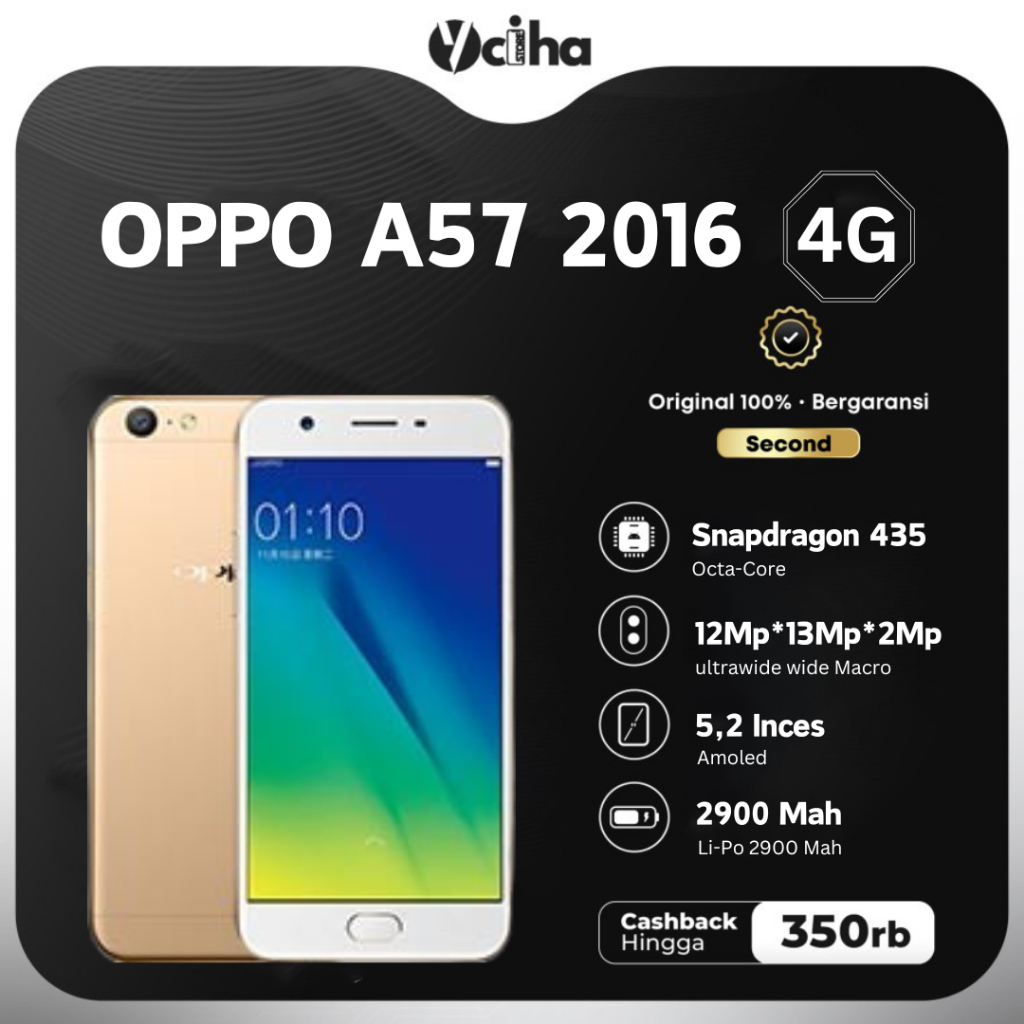 OPPO A57 3/32GB Second