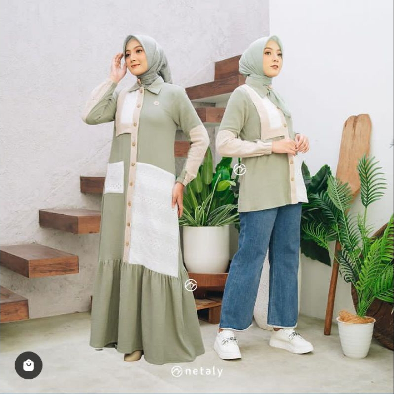 hanifa dress & hanifa blouse by netaly