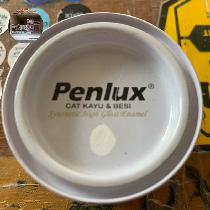 cat kayu besi penlux WHITE net 100g