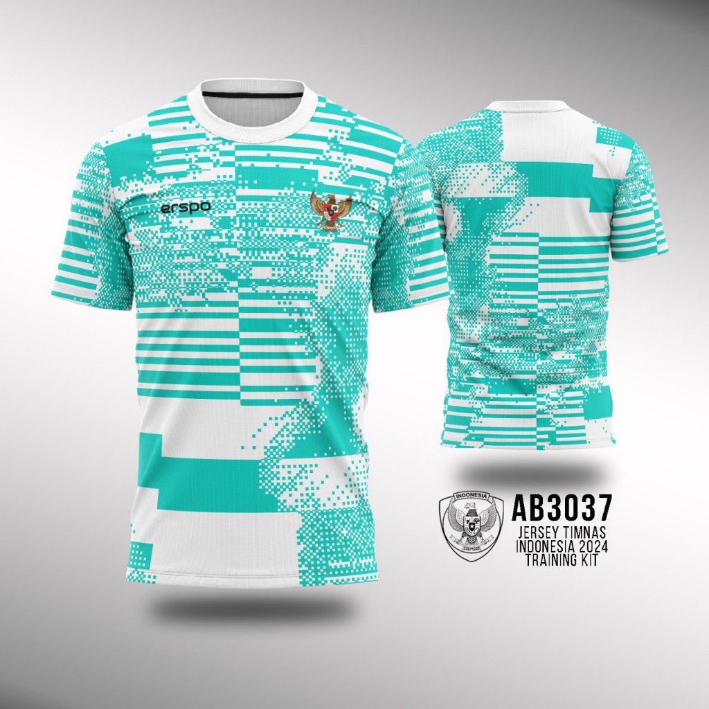 Jersey Baju Atasan Training Timnas Indonesia 2024 - Tosca Fullprinting