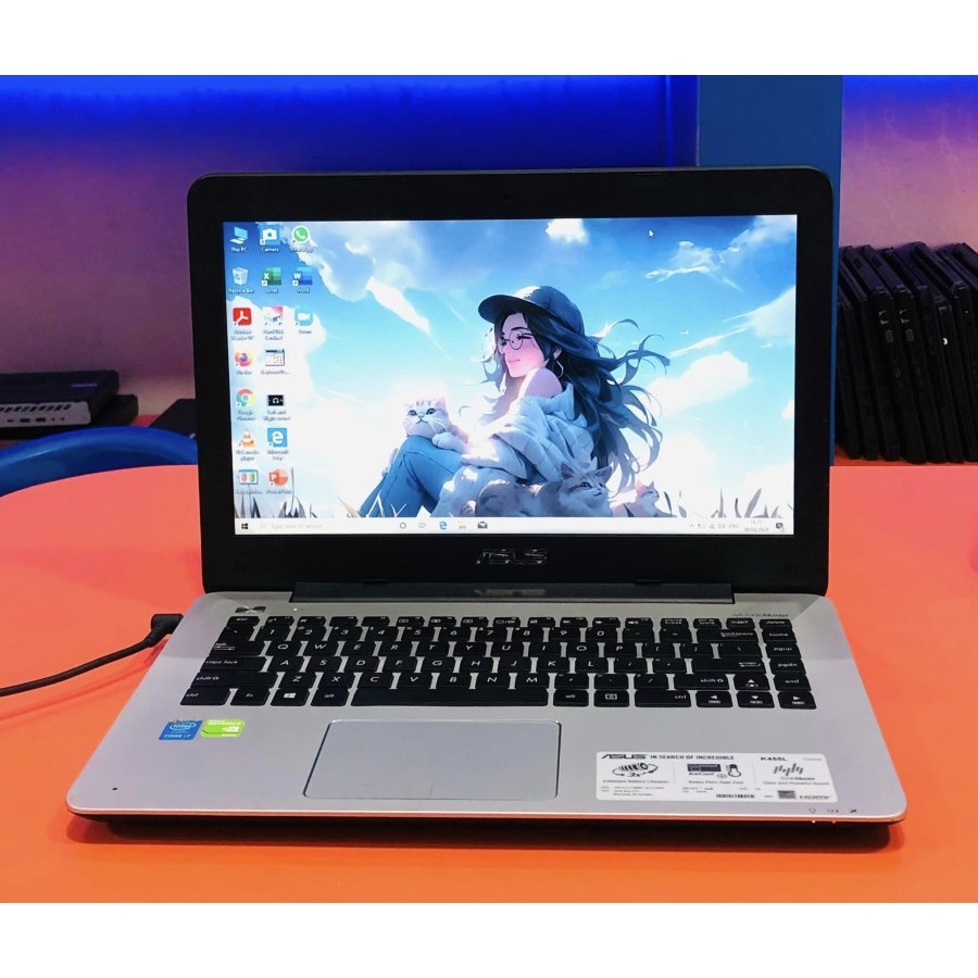 Laptop Asus K455L Core i7 Gen5 Ram 8Gb HDD 1Tb 15.6"