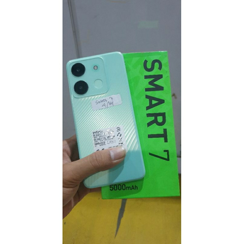 infinix smart 7 4/64 second resmi