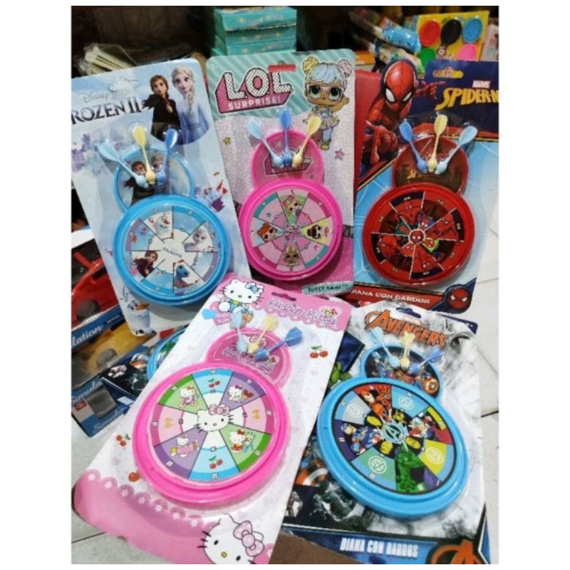 Mainan Anak Dart Lempar Magnet
