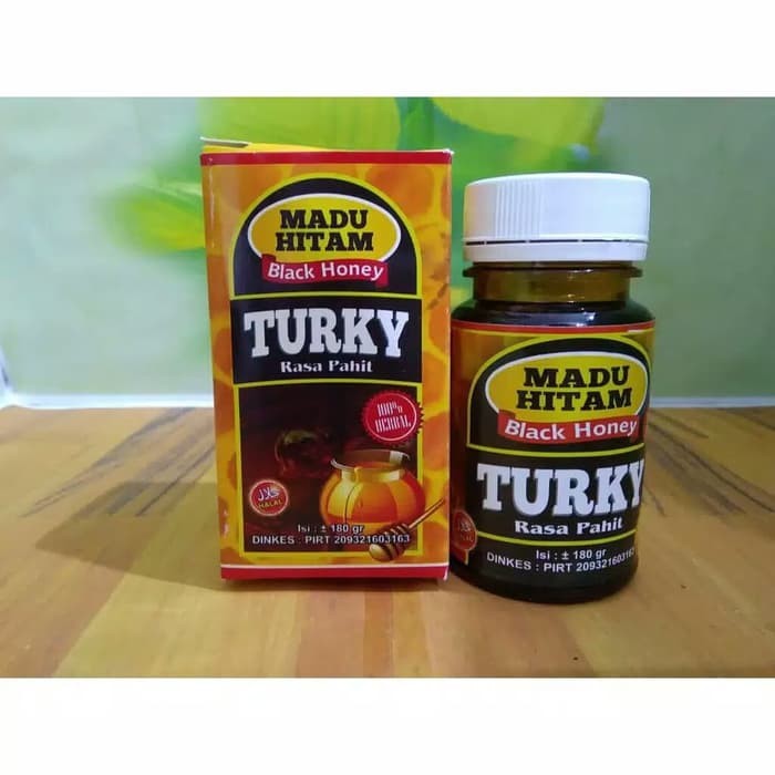 

Madu Hitam Turky 420 gr - Mengobati Penyakit Jantung Stroke Diabetes