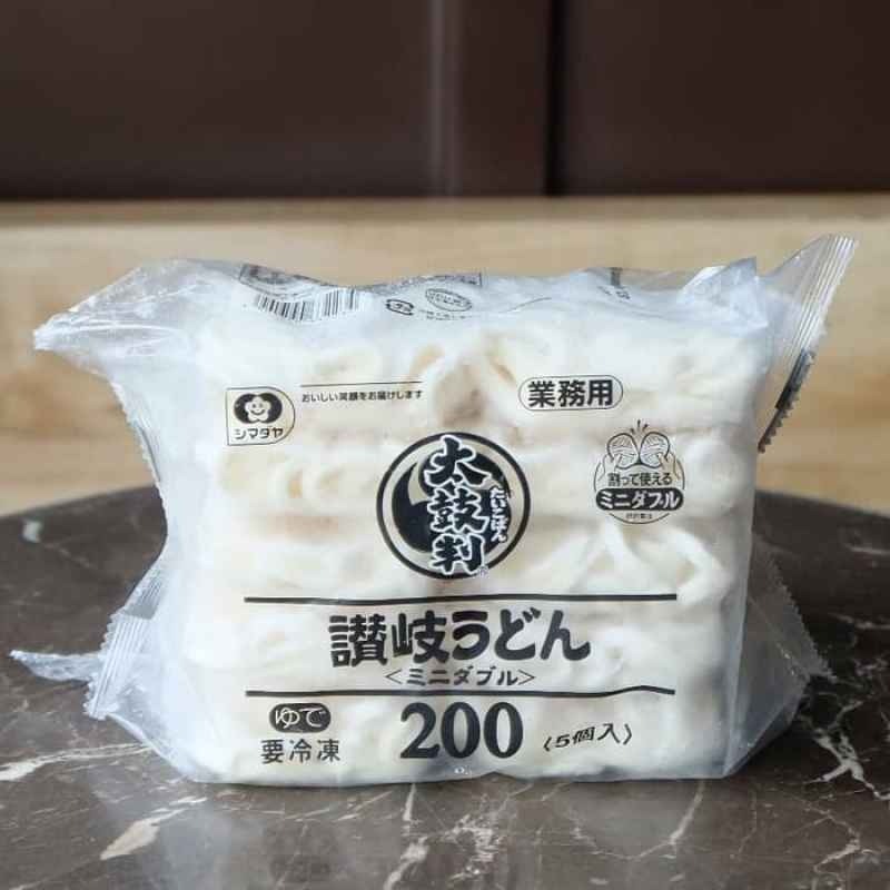 

SHIMADAYA SANUKI UDON 200gr / MIE JEPANG SHIMADAYA UDON 1 KG / MIE UDON BEKU /MIE JEPANG/JAPANNESE - KOREAN CUISINE HALAL,PRAKTIS,DAN MURAH