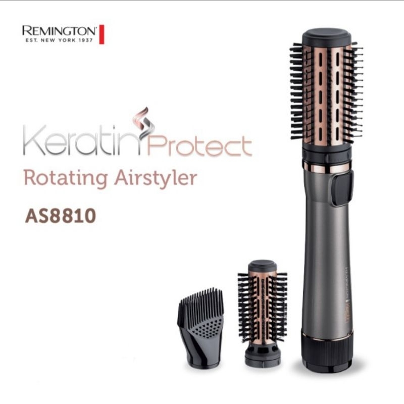 PRELOVED Remington Sisir Angin Keratin Protect Rotating Air AS8810