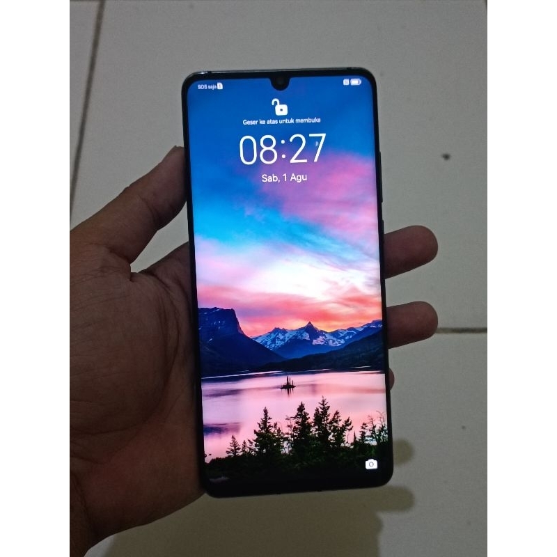 LCD Set Frame P30 Pro Original Copotan