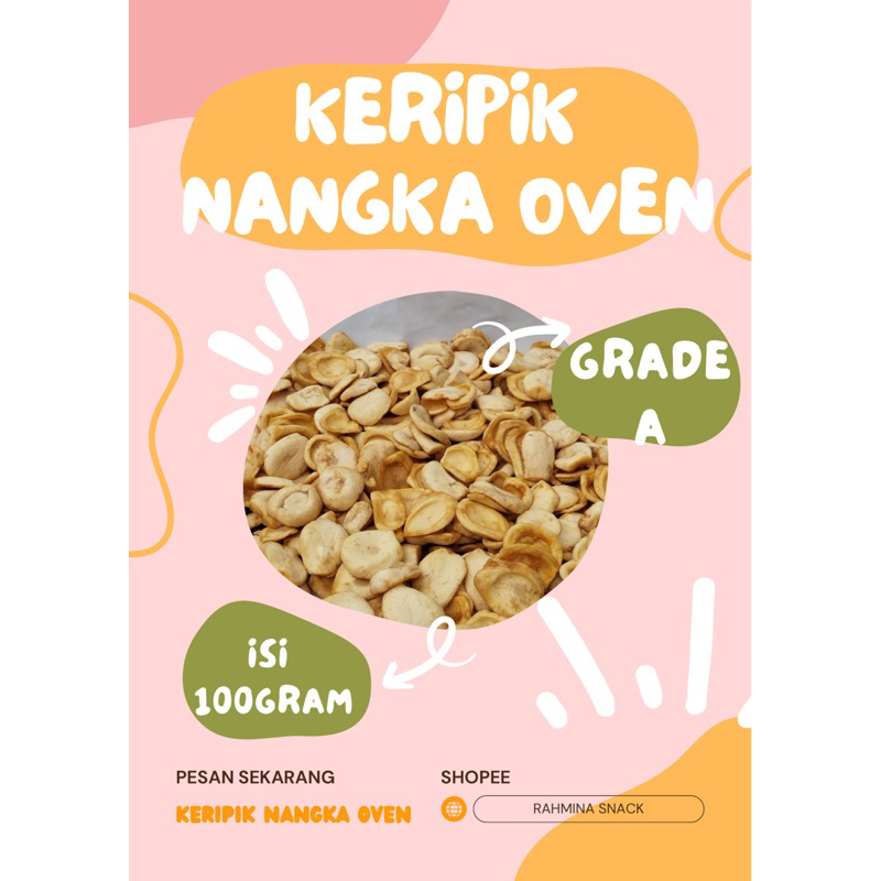 

KERIPIK NANGKA OVEN GRADE SUPER 100gram