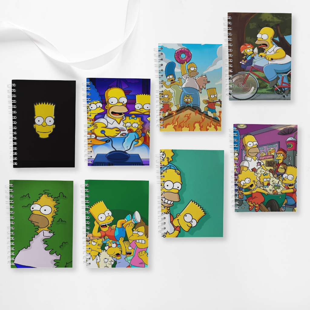 

Note Book Spiral Large (10 cm X 14 cm) Edisi Simpsons