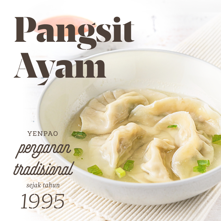 

Pangsit Mie - Pangsit Rebus - Frozen - Yenpao Halal
