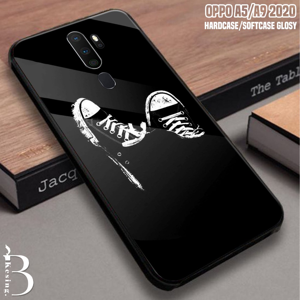 Case OPPO A9 2020 / A5 2020 - Casing OPPO A5 2020 / A9 2020 Motif BLCK - Silikon Hp OPPO A5/A9 2020 