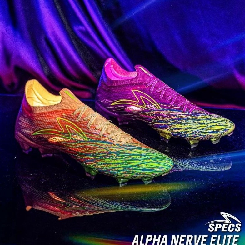 ART X98P SEPATU BOLA SPECS ACCELERATOR ALPHA NERVE ELITE FG VIVID ORCHID  SEPATU SPECS ACCELERATOR A