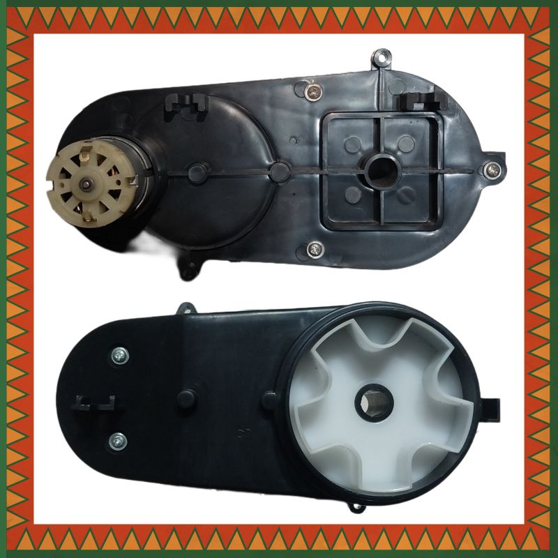Gearbox Mobil Motor Bintang 5 Mainan anak Aki/acu type rs 380 6v RPM 14000
