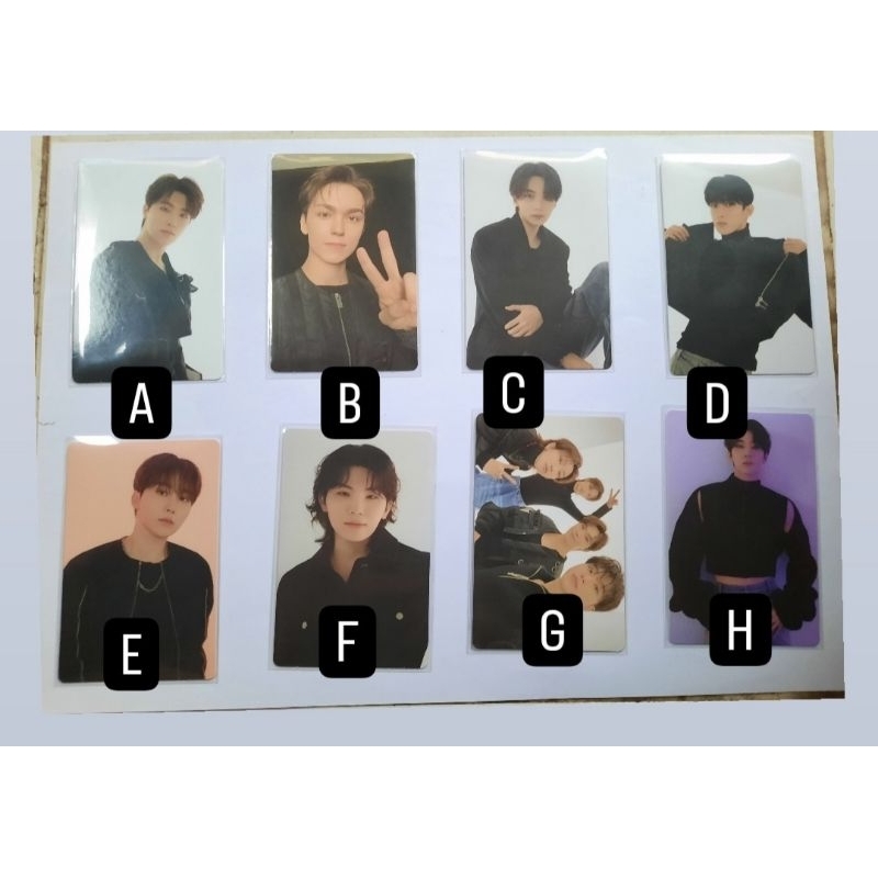 OFFICIAL TRADING CARD SEVENTEEN FOLLOW AGAIN WONWOO CROPTOP