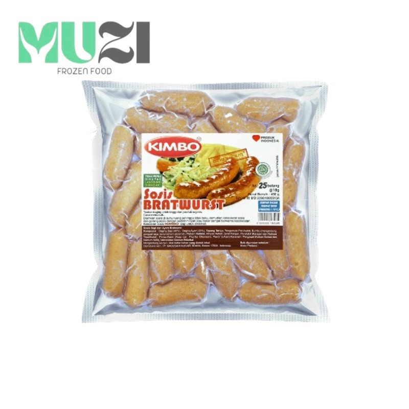 

KIMBO SOSIS BRATWURST COCKTAIL 450 GR
