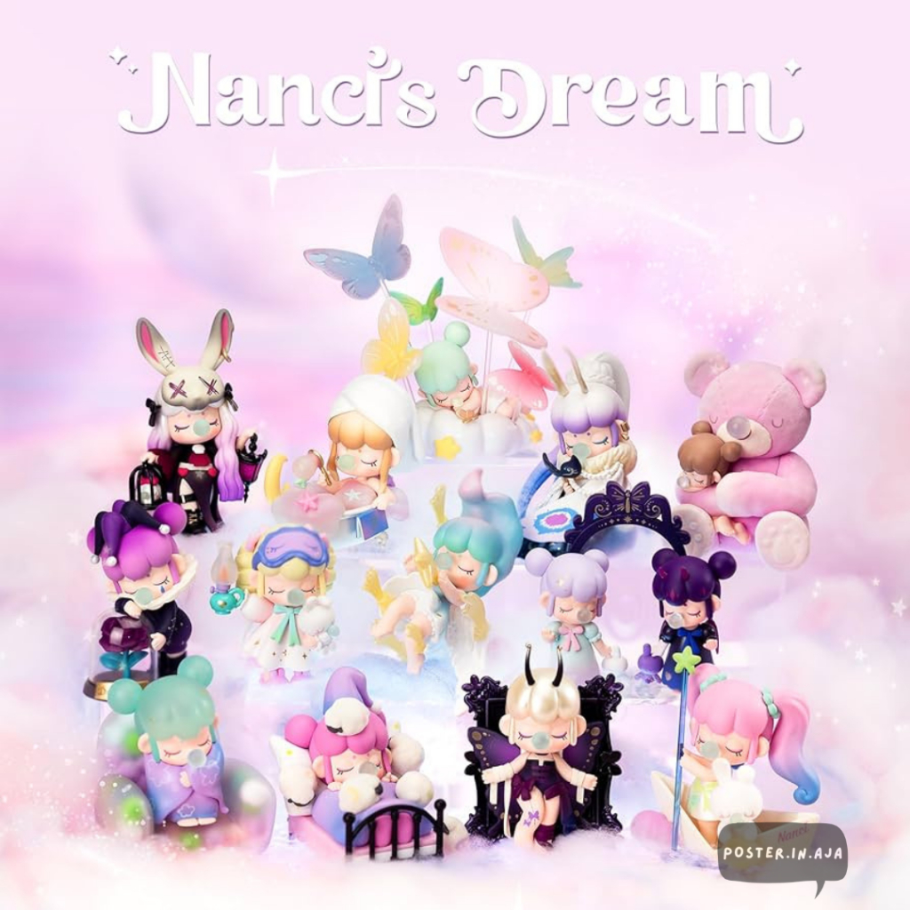 Rolife Nanci's Dream Series Blind Box Toys KKV (Bisa Pilih Karakter) 1 Set 12 pcs (Harga Satuan)