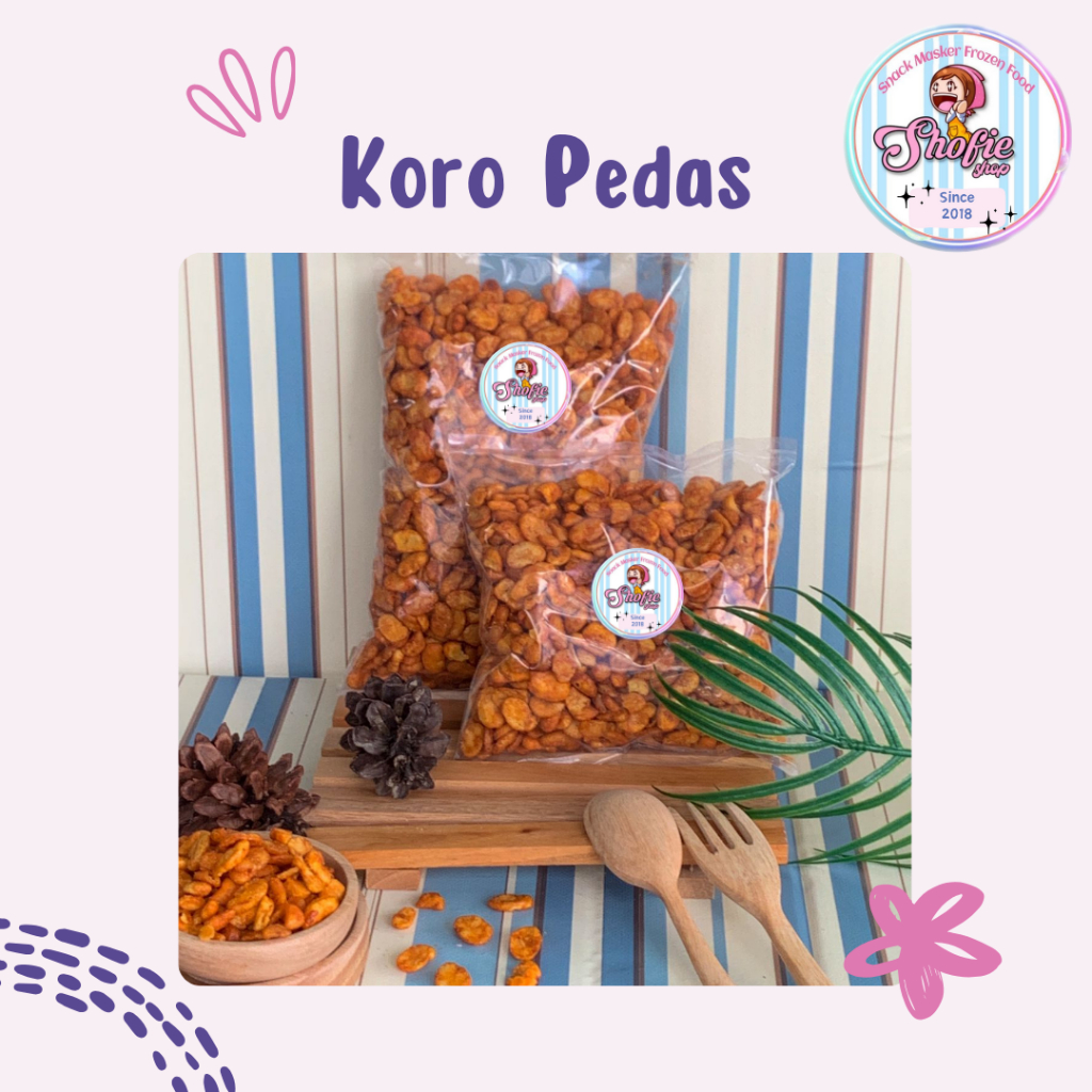 

Kacang Koro Asin / Pedas 250 gram