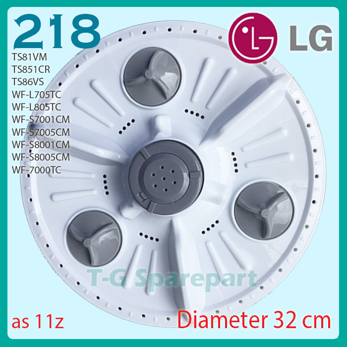 Pulsator mesin cuci LG WF-S7005CM WF-S8005CM WP-700N WF-L711TC WF-T6011PH WF-A791TC WF-L650NTC WF-F7