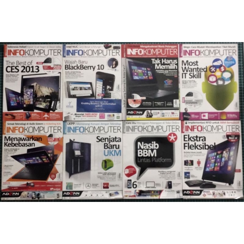 Majalah Info Komputer Tahun 2013