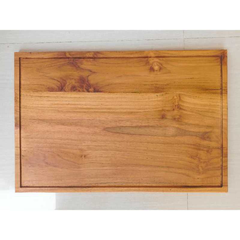 talenan jumbo 40x60 kayu jati Talenan Kayu Free Ukir Nama Talenan Kayu Jati