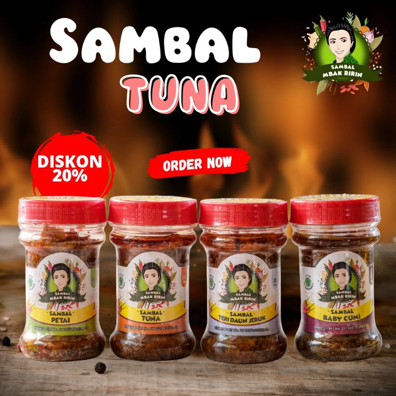 

Sambal Mbak Ririn Sambal Tuna Sambel Botol Khas Magelang