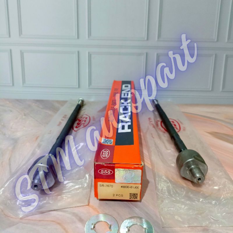 RACK END LONG TIEROD SUZUKI APV APV POWER STEERING ORIGINAL 555 JAPAN 1PCS