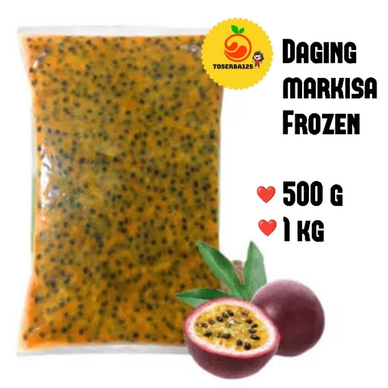 

Buah beku markisa kuning Frozen - TOSERBA125