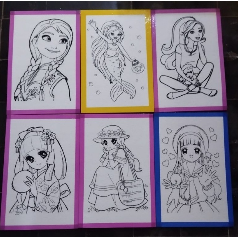 

ART I12J PAKET HEMAT 3 STYROFOAM LUKIS MEWARNAI TERMURAH UKURAN 335 GROSIR STYROFOAM