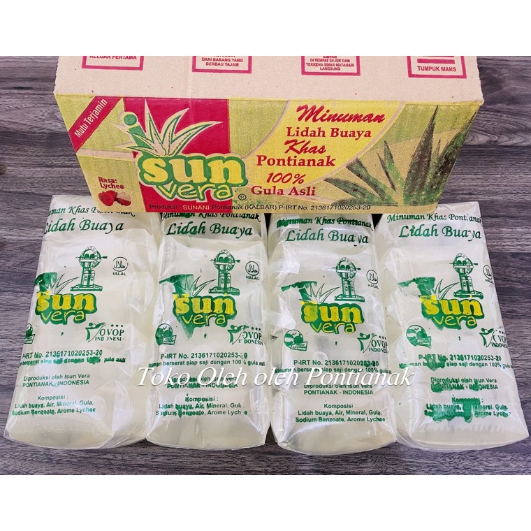 

Supreme Minuman Lidah Buaya Isun Minuman Segar Lidah Buaya Rasa Leci Khas Pontianak