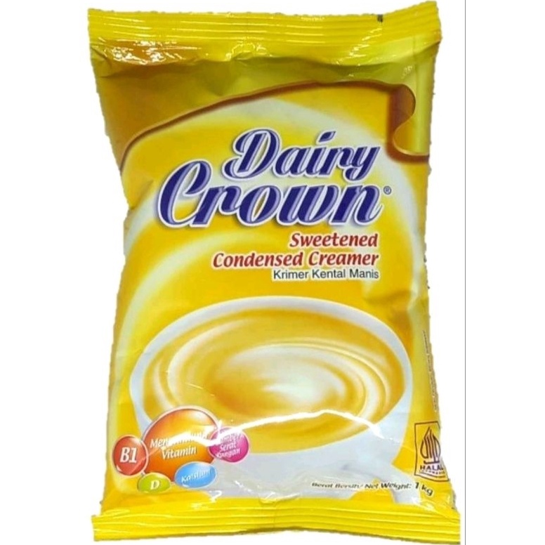 

Penawaran Terbaik Dairy Crown 1kg Susu Krimer Kental Manis 1kg Dairy Crown