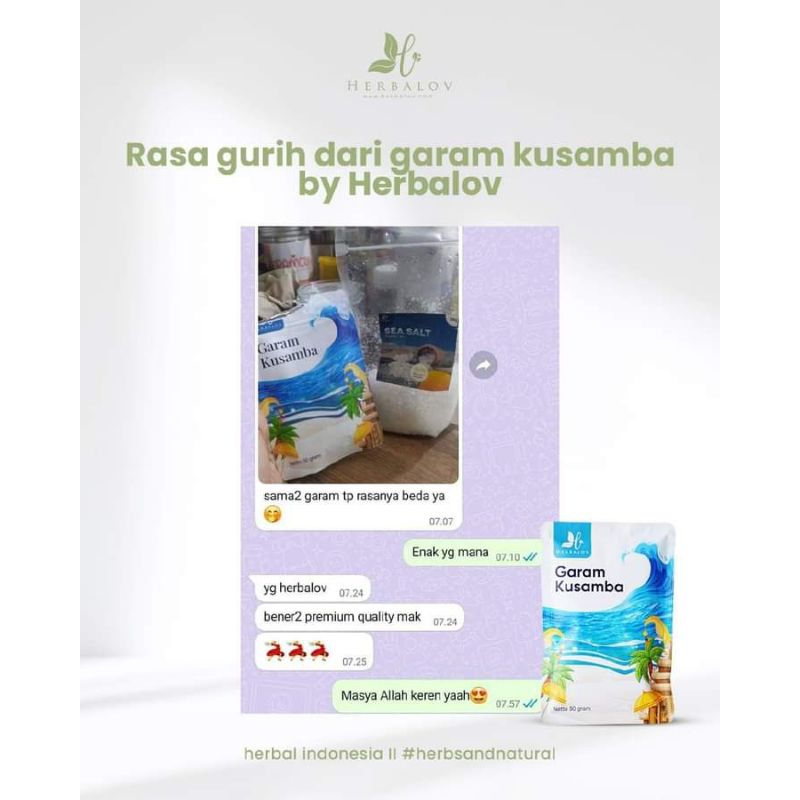 

[HERBAMOUR] GARAM KUSAMBA HERBALOV HERBAMOUR GARAM SEHAT GARAM MURNI GARAM ALAMI
