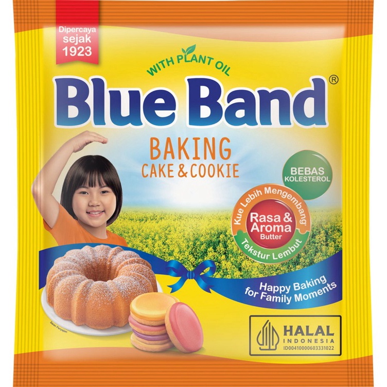 

Stock ready Blue Band Cake Cookie Margarine 2gr EXP NOV 224