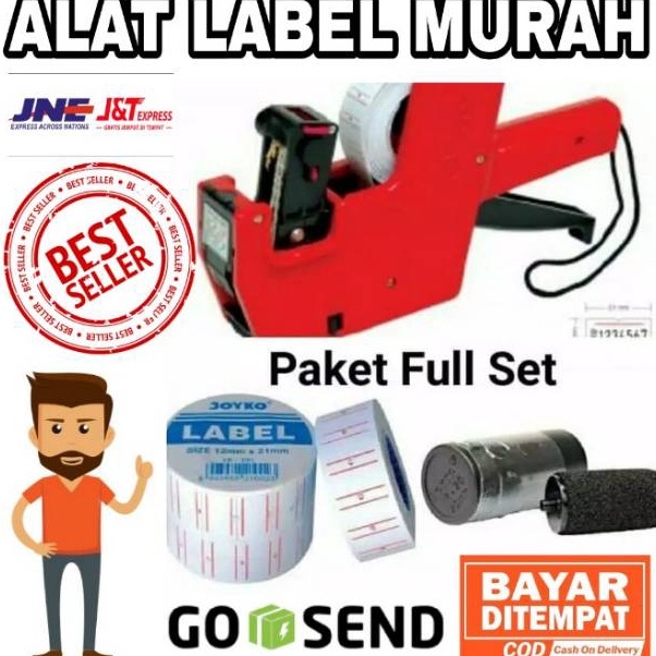 

KODE L1B5 P BISA COD JK OFFICE ALAT LABEL HARGA JOYKO PRICE LABELLER penempel harga barang murah