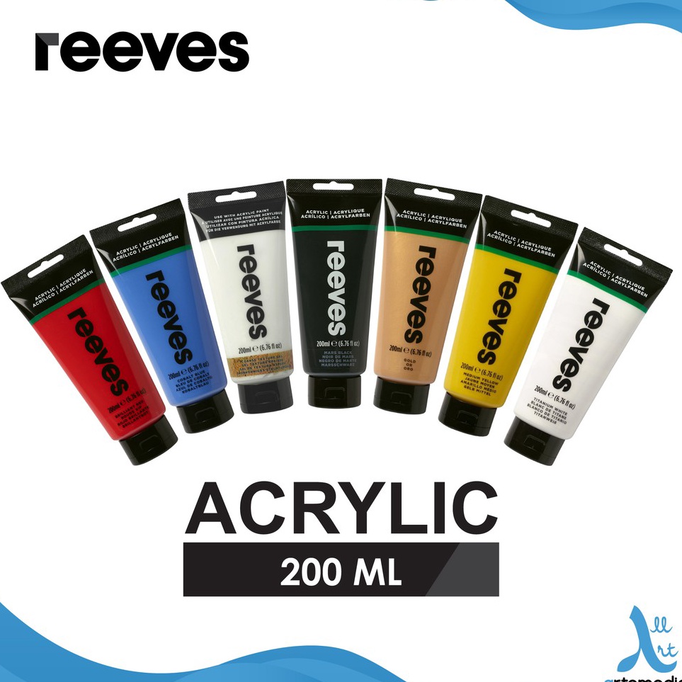 

KODE F3G2 Reeves Artists 2ml Acrylic Color Paint